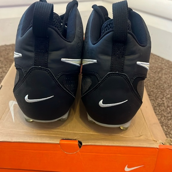 New box Nike football cleats blade II TD black white mens 310937 011 size 11.5 main image 5